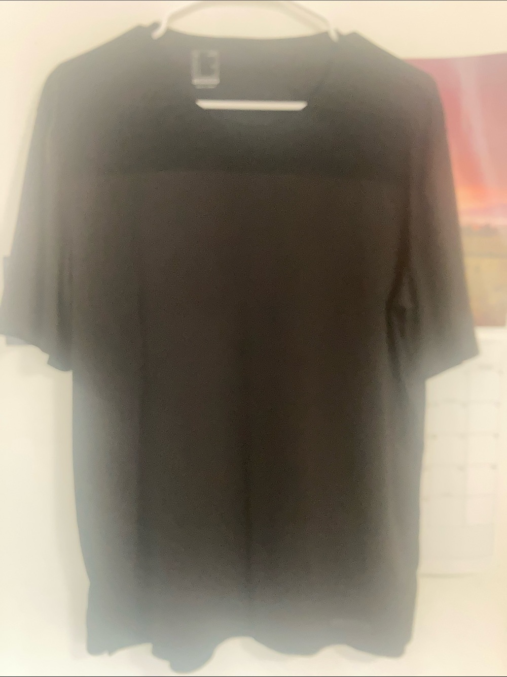 Women’s Black Short Sleeve Crew Tee